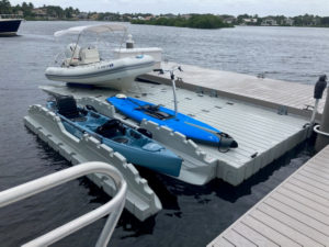 residential kayak launch and boatport for home