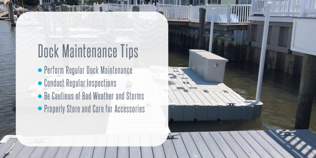 Floating dock maintenance tips