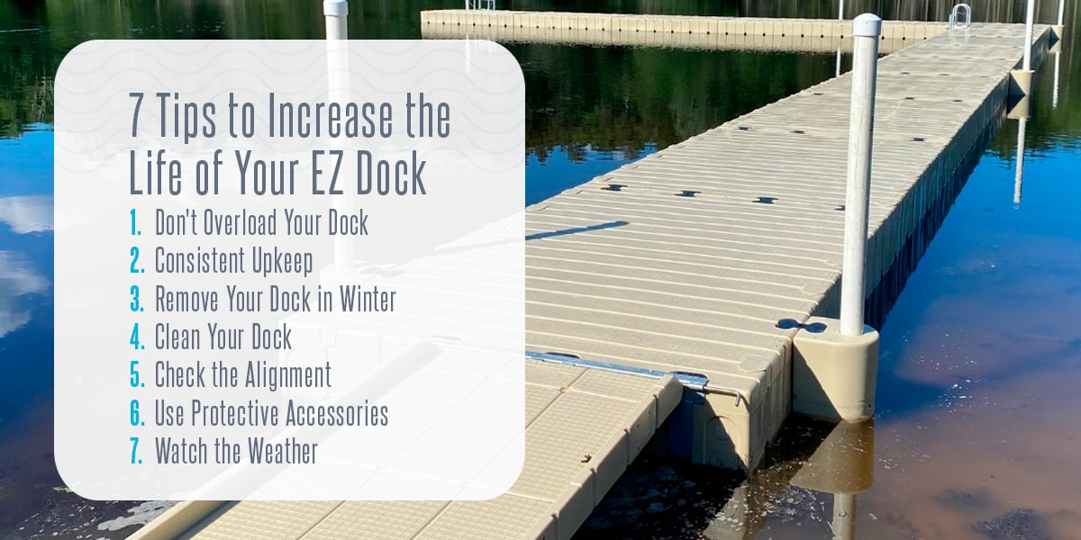 7 Tips to Increase the Life of Your EZ Dock